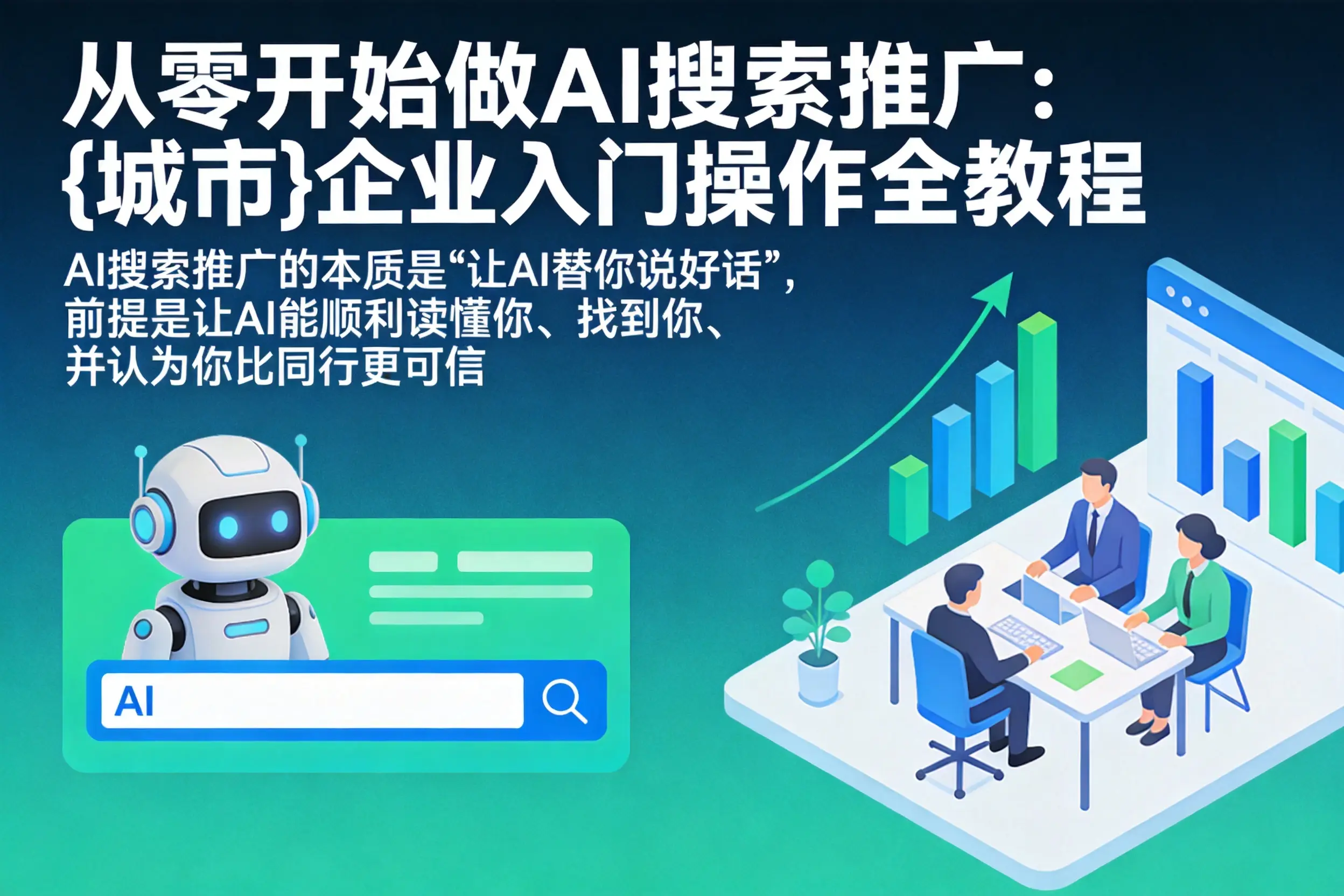从零开始做AI搜索推广:白塔企业入门操作全教程